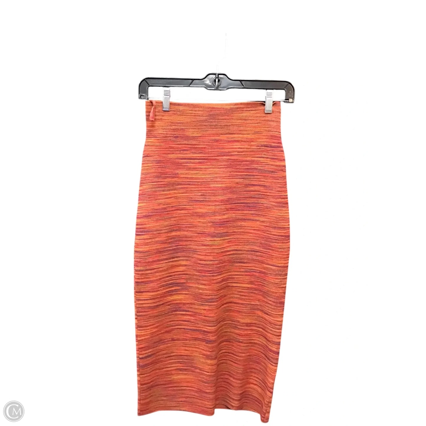 Skirt Midi By Maeve In Orange, Size: S