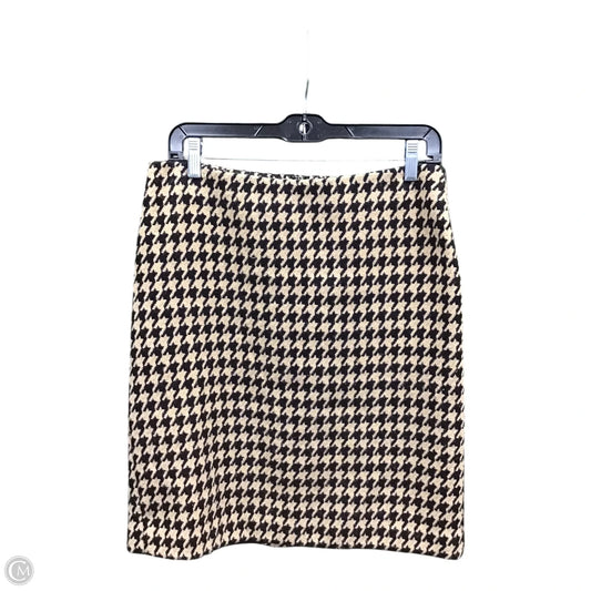 Skirt Maxi By Talbots In Black & Tan, Size: 8p