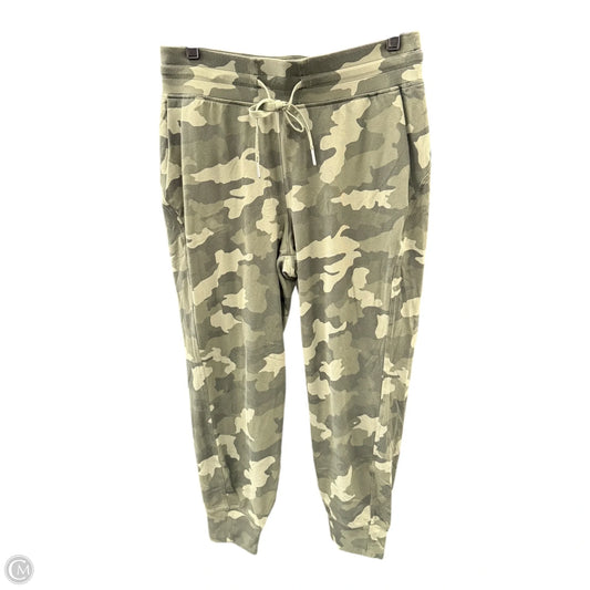 Athletic Pants By Lululemon In Camouflage Print, Size: 8