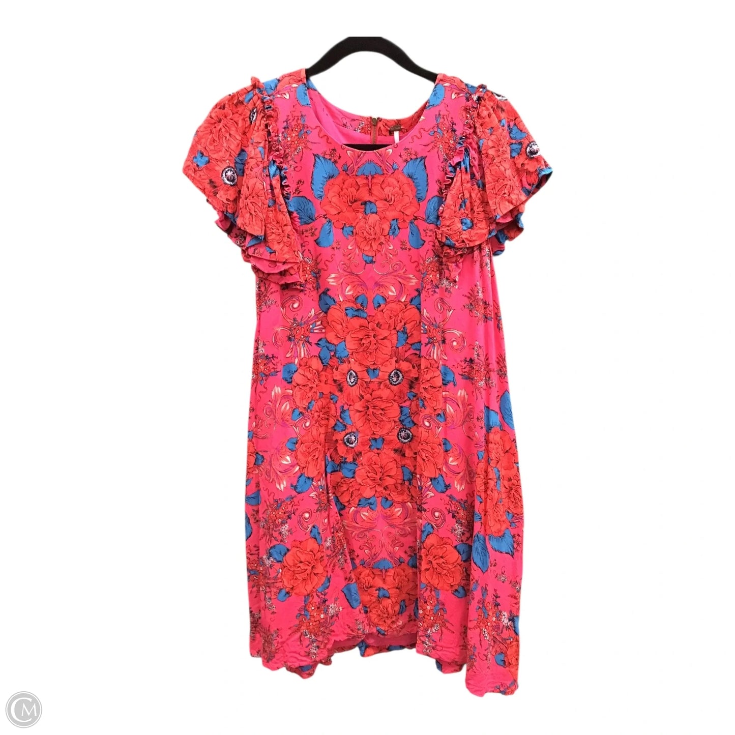 Dress Casual Short By Free People In Floral Print, Size: M