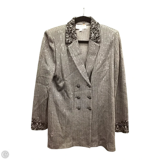 Blazer By St. John In Black & White, Size: 8