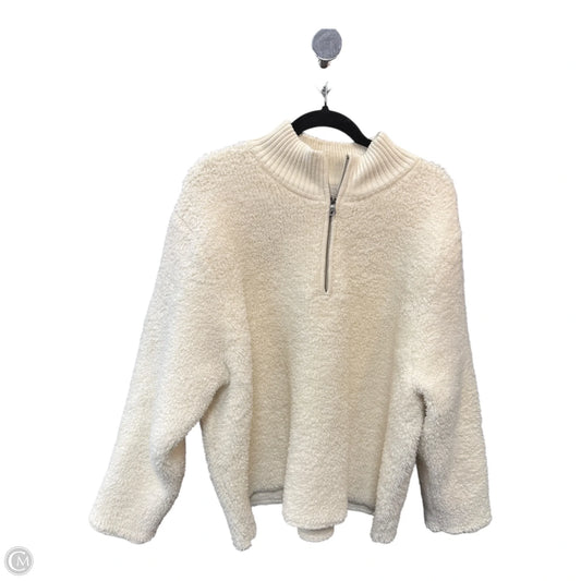 Jacket Fleece By Barefoot Dreams In Cream, Size: 3x