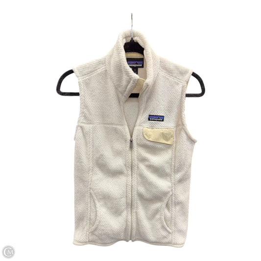 Vest Fleece By Patagonia In Cream, Size: S