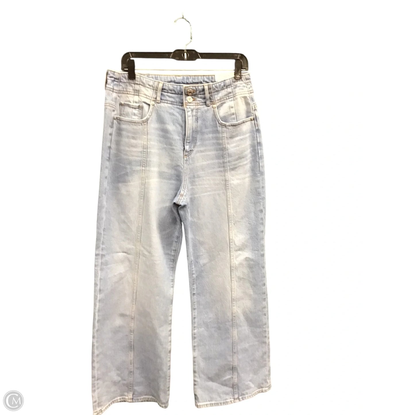 Jeans Wide Leg By Loft In Blue, Size: 10p