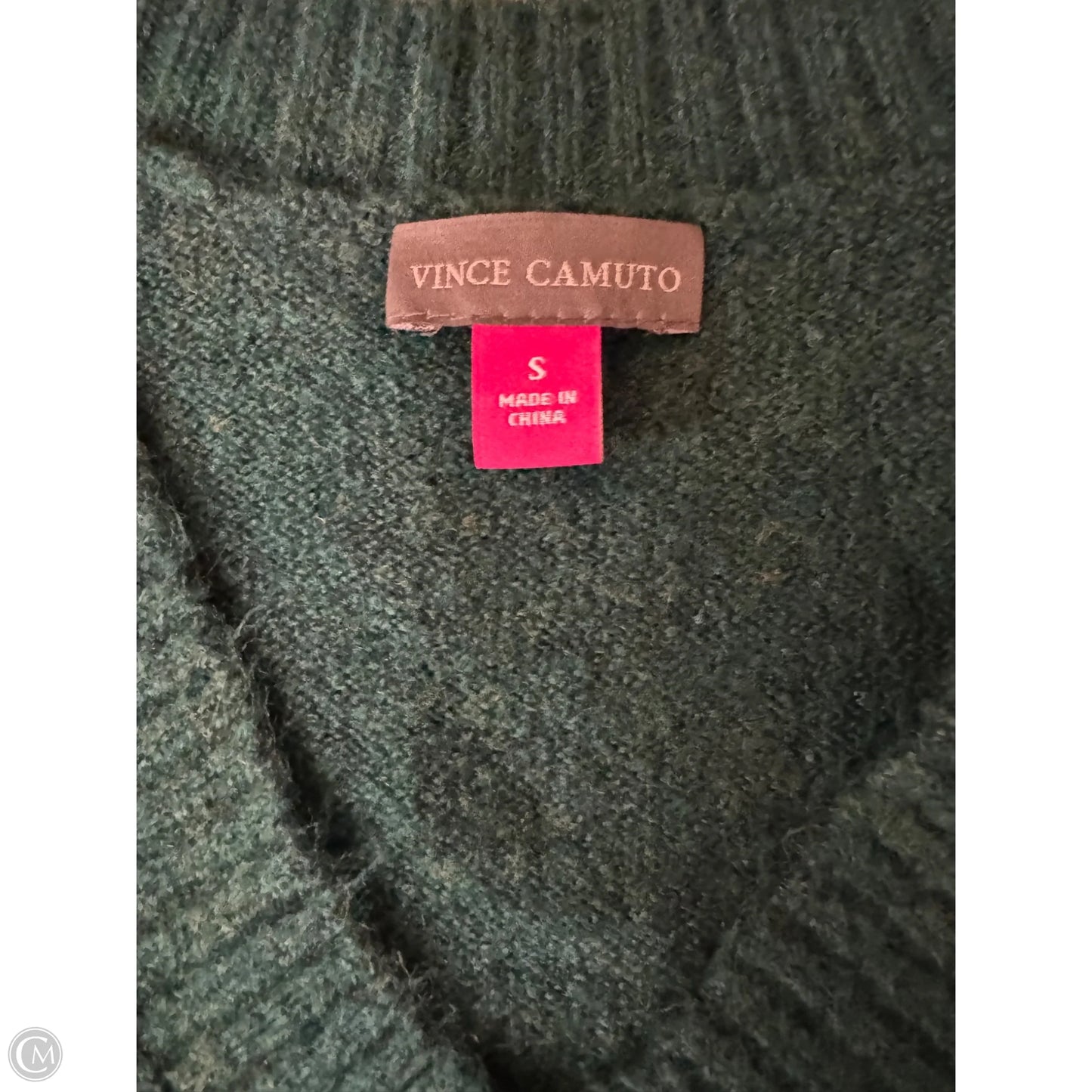 Sweater By Vince Camuto In Green, Size: S