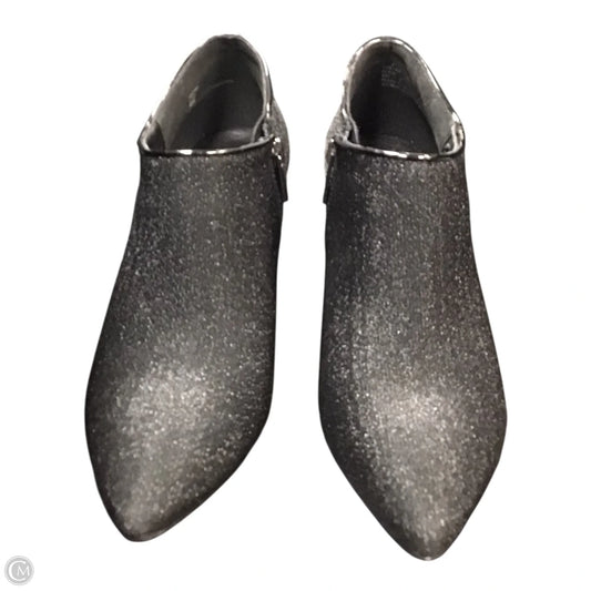 Boots Ankle Heels By Michael Shannon In Black, Size: 8