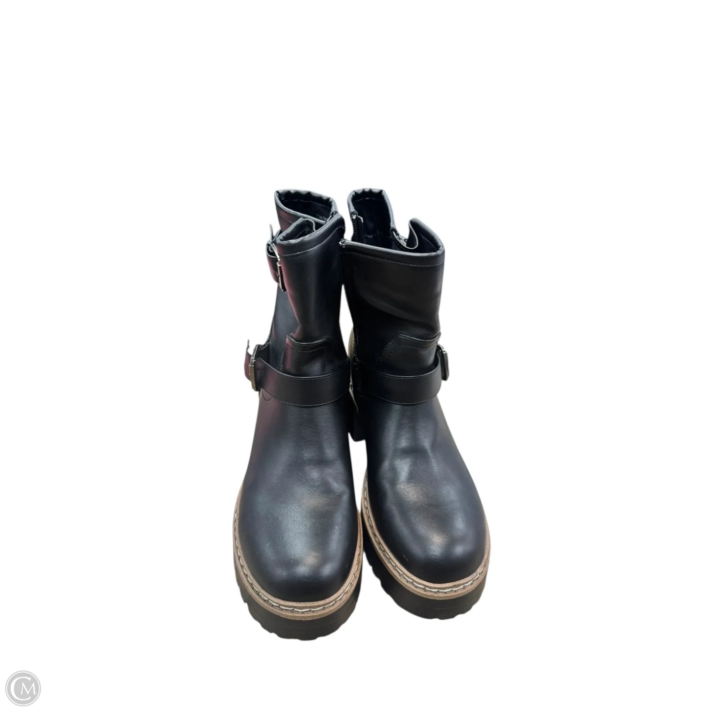 Boots Combat By Esprit In Black, Size: 7.5