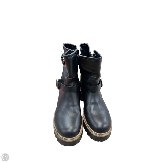 Boots Combat By Esprit In Black, Size: 7.5
