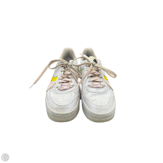 Shoes Sneakers By Nike In Pink & White, Size: 8.5