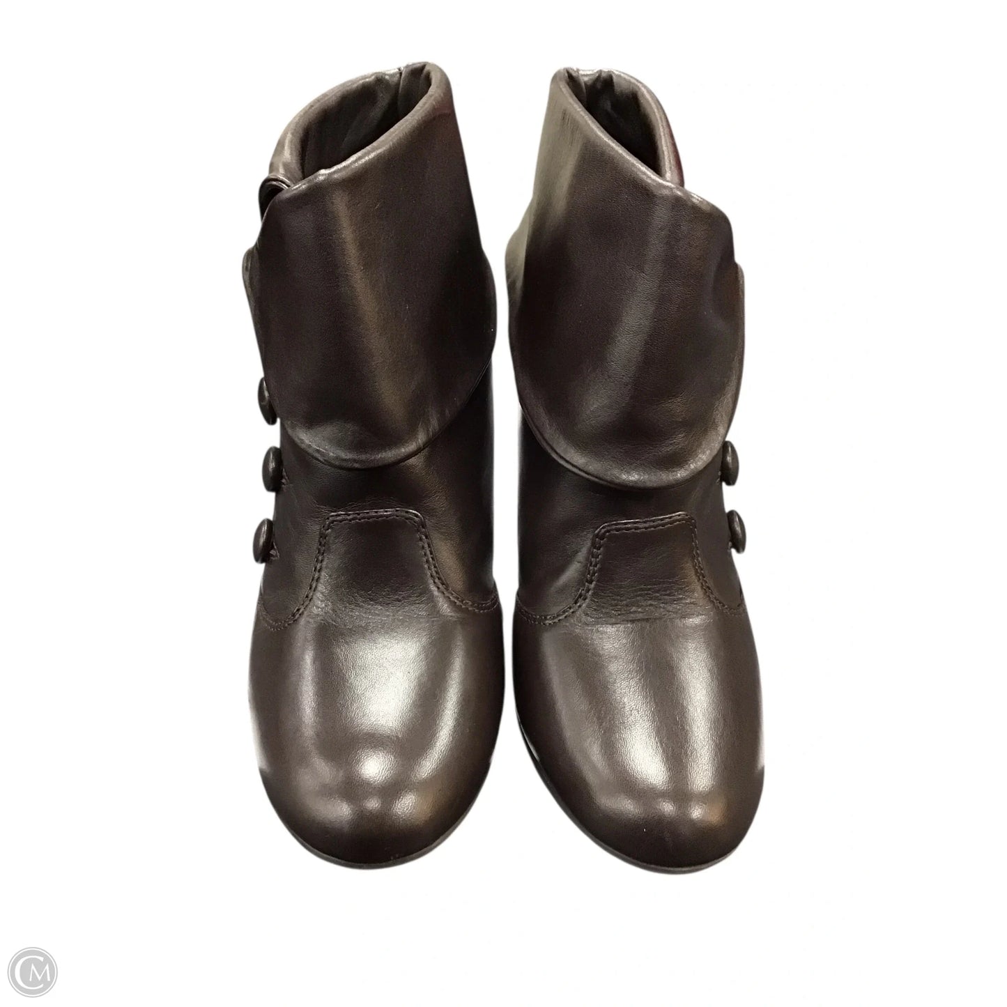 Boots Ankle Heels By Giani Bernini In Brown, Size: 7