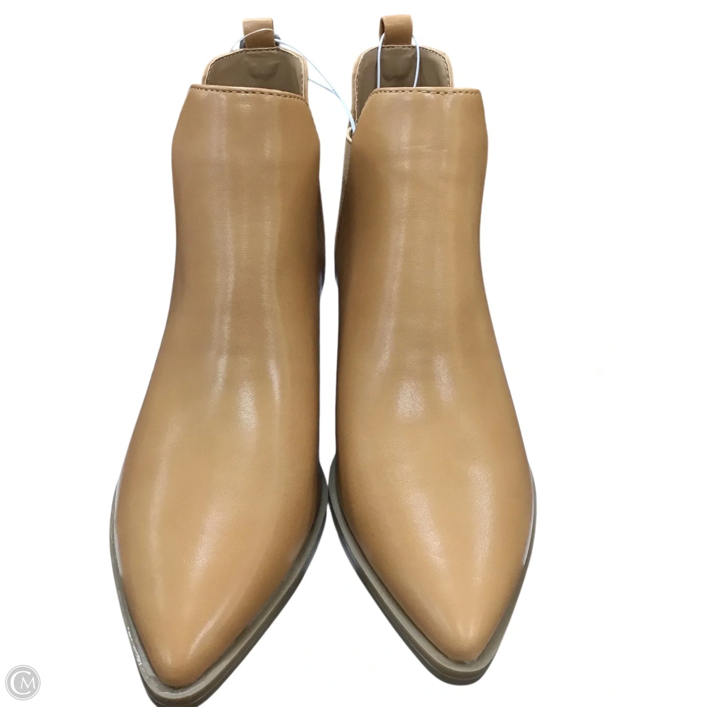 Boots Ankle Heels By Universal Thread In Brown, Size: 7.5