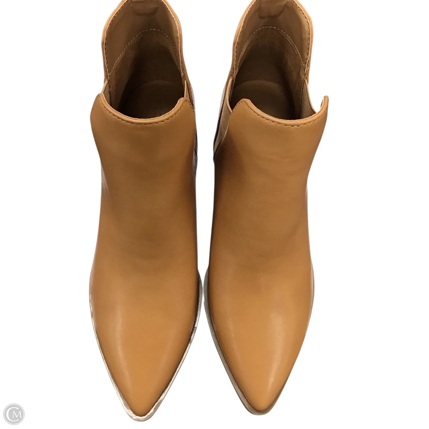 Boots Ankle Heels By Universal Thread In Brown, Size: 7.5