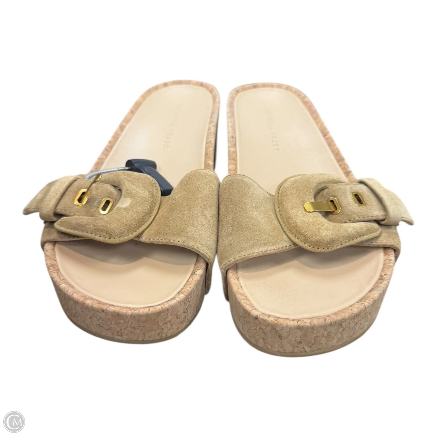 Sandals Flats By Veronica Beard In Tan, Size: 8.5