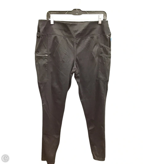 Athletic Leggings By Carhartt In Black, Size: L