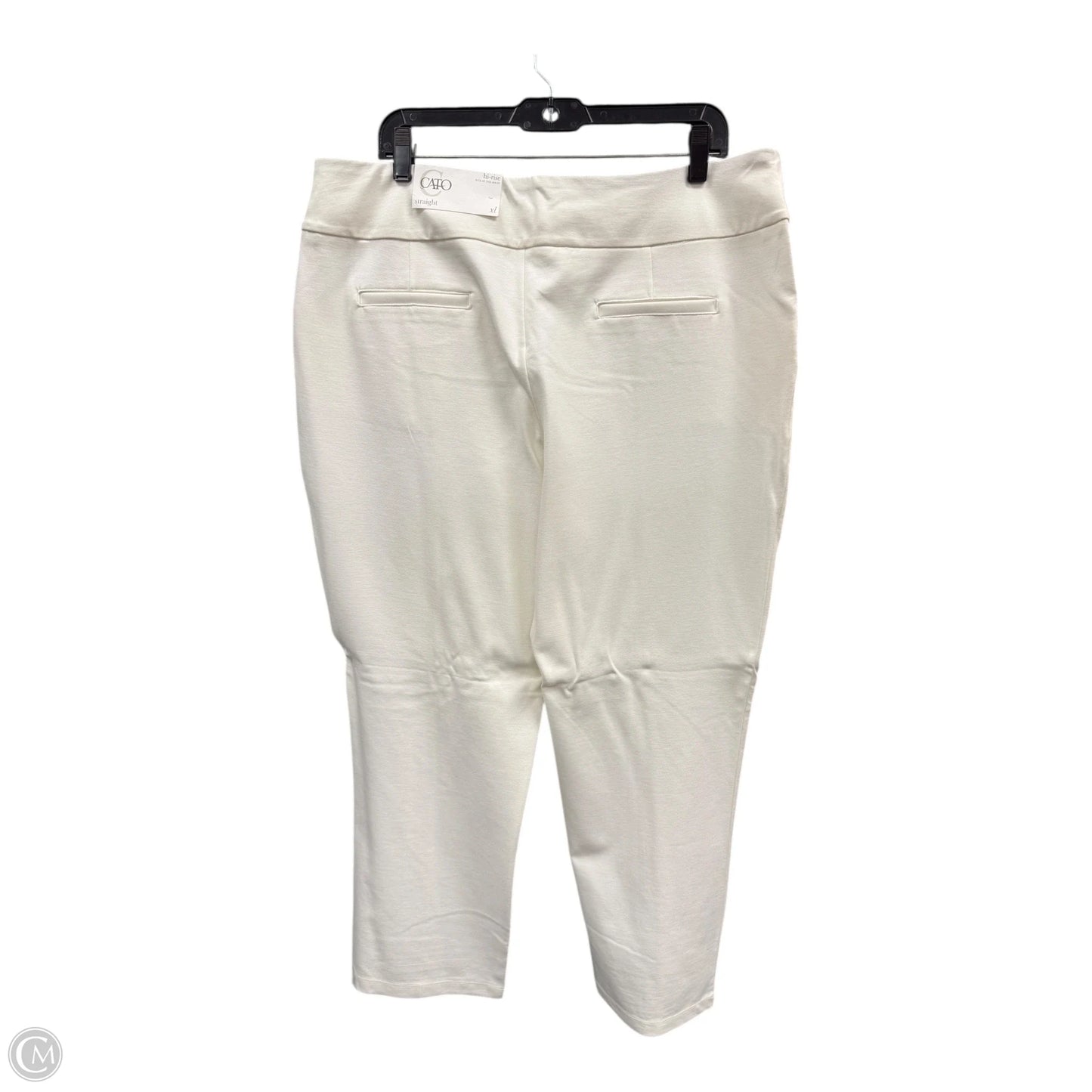 Pants Dress By Cato In Cream, Size: Xl