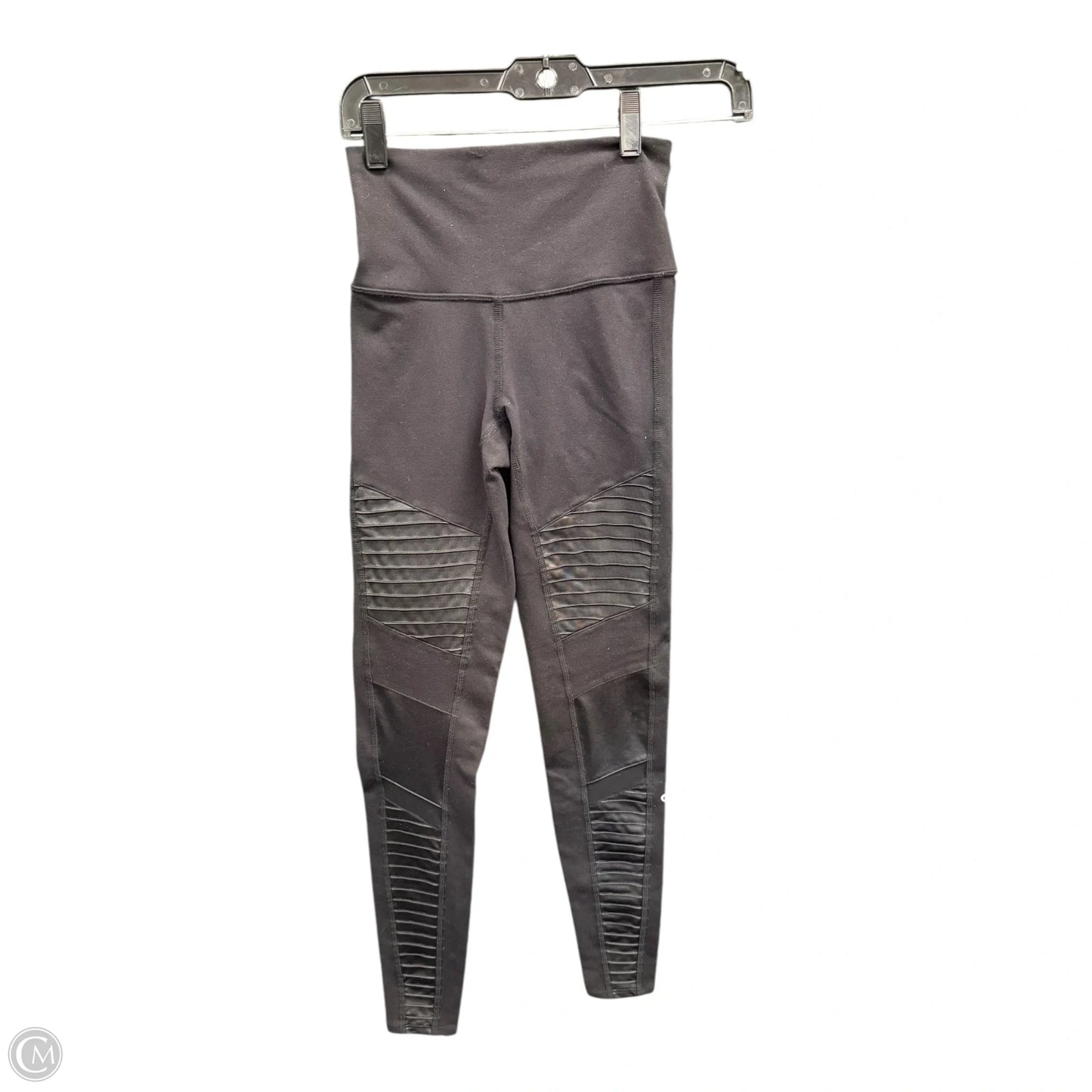 Athletic Leggings By Alo In Black, Size: Xs