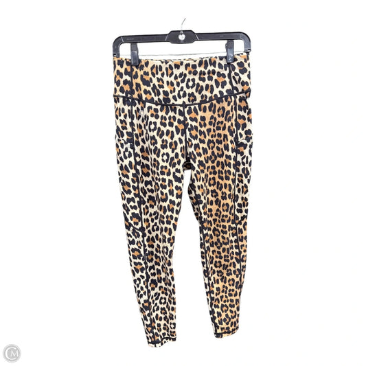 Athletic Leggings By Clothes Mentor In Animal Print, Size: L