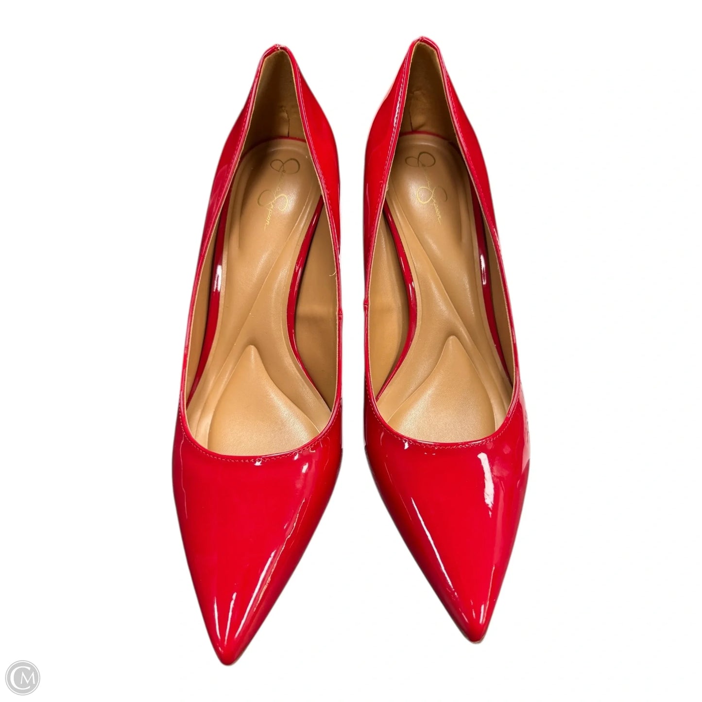 Shoes Heels Stiletto By Jessica Simpson In Red, Size: 11