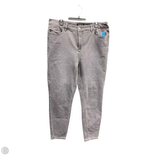 Jeans Jeggings By Talbots In Grey, Size: 16