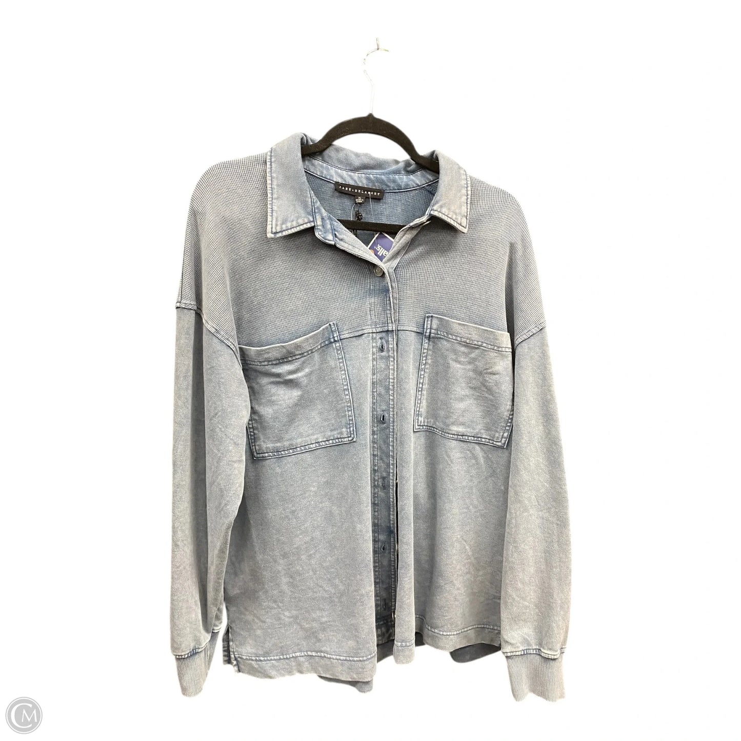 Sweatshirt Collar By Jane And Delancey In Blue, Size: Xl