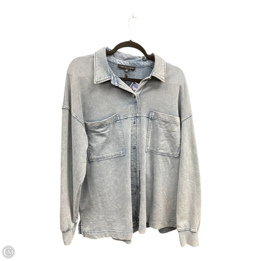 Sweatshirt Collar By Jane And Delancey In Blue, Size: Xl