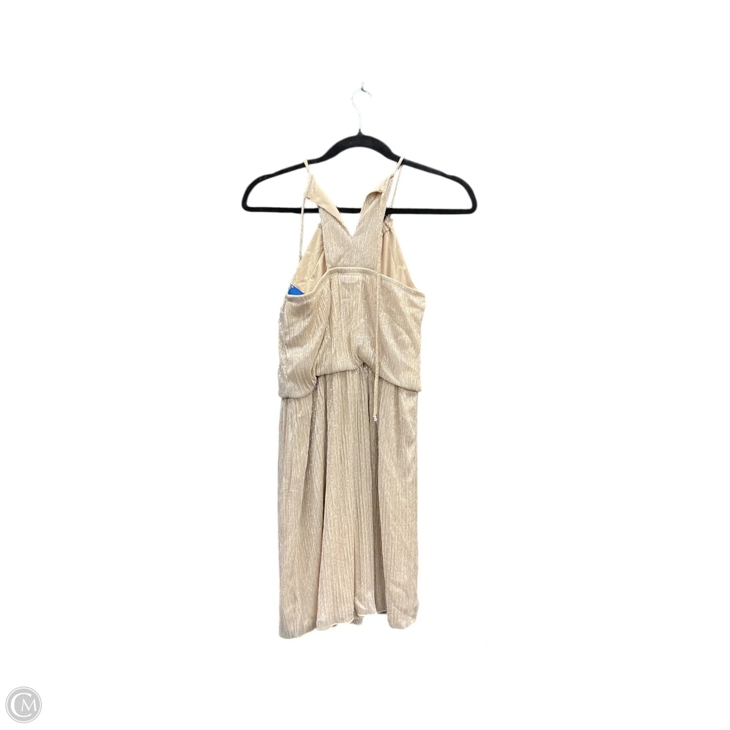 Dress Party Short By En Focus In Gold & Silver, Size: 4