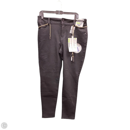 Jeans Skinny By D Jeans In Black, Size: 14