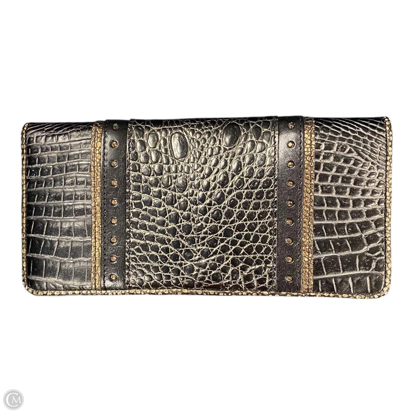 Wallet Leather By Clothes Mentor, Size: Medium