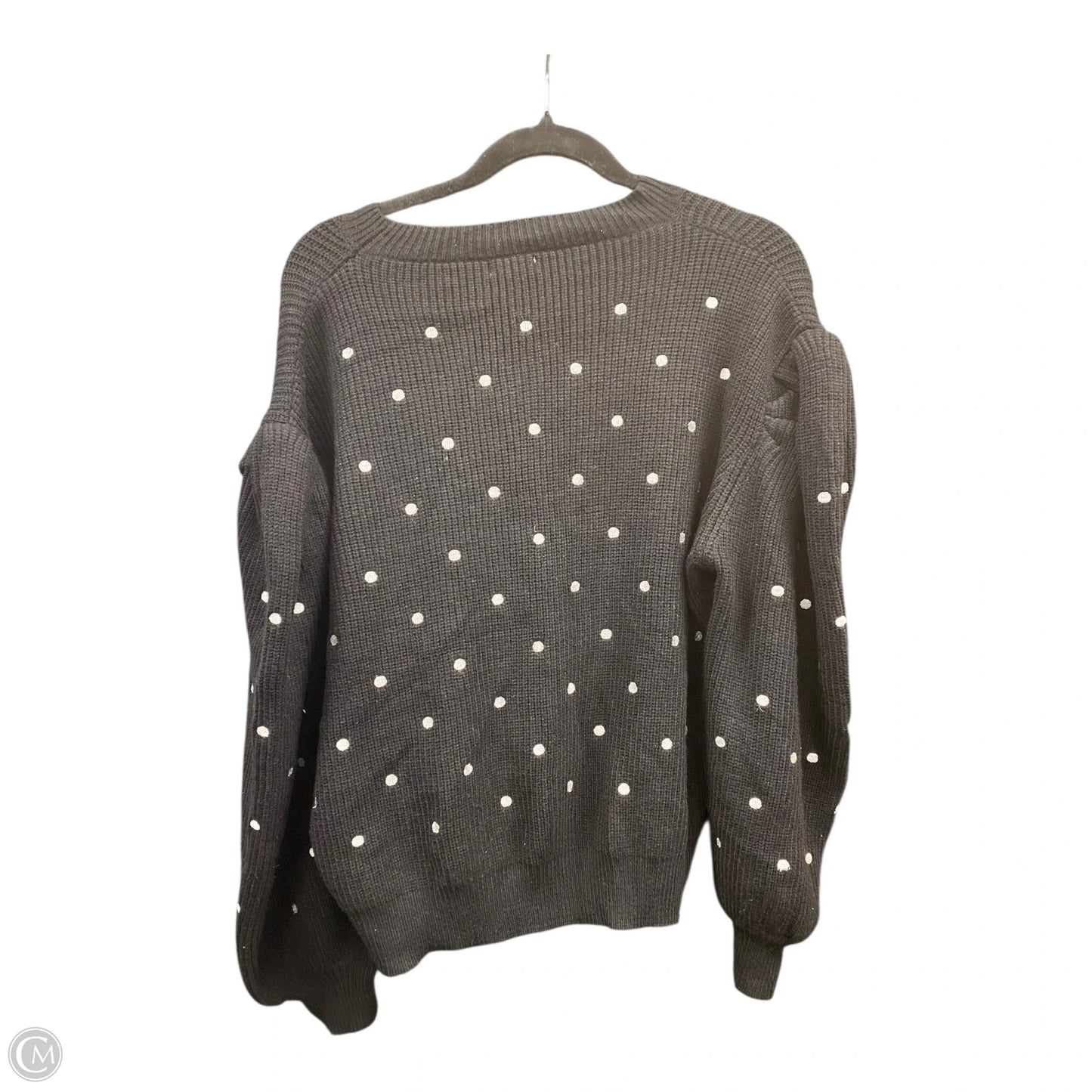 Sweater By Debut In Polkadot Pattern, Size: 1x