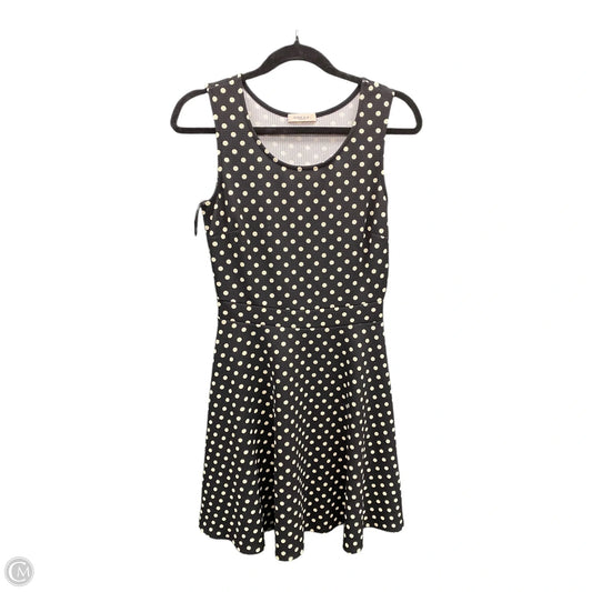 Dress Casual Short By Gilli In Polkadot Pattern, Size: S