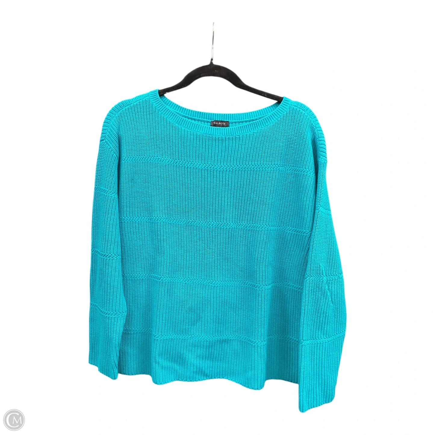 Sweater By Talbots In Blue, Size: M