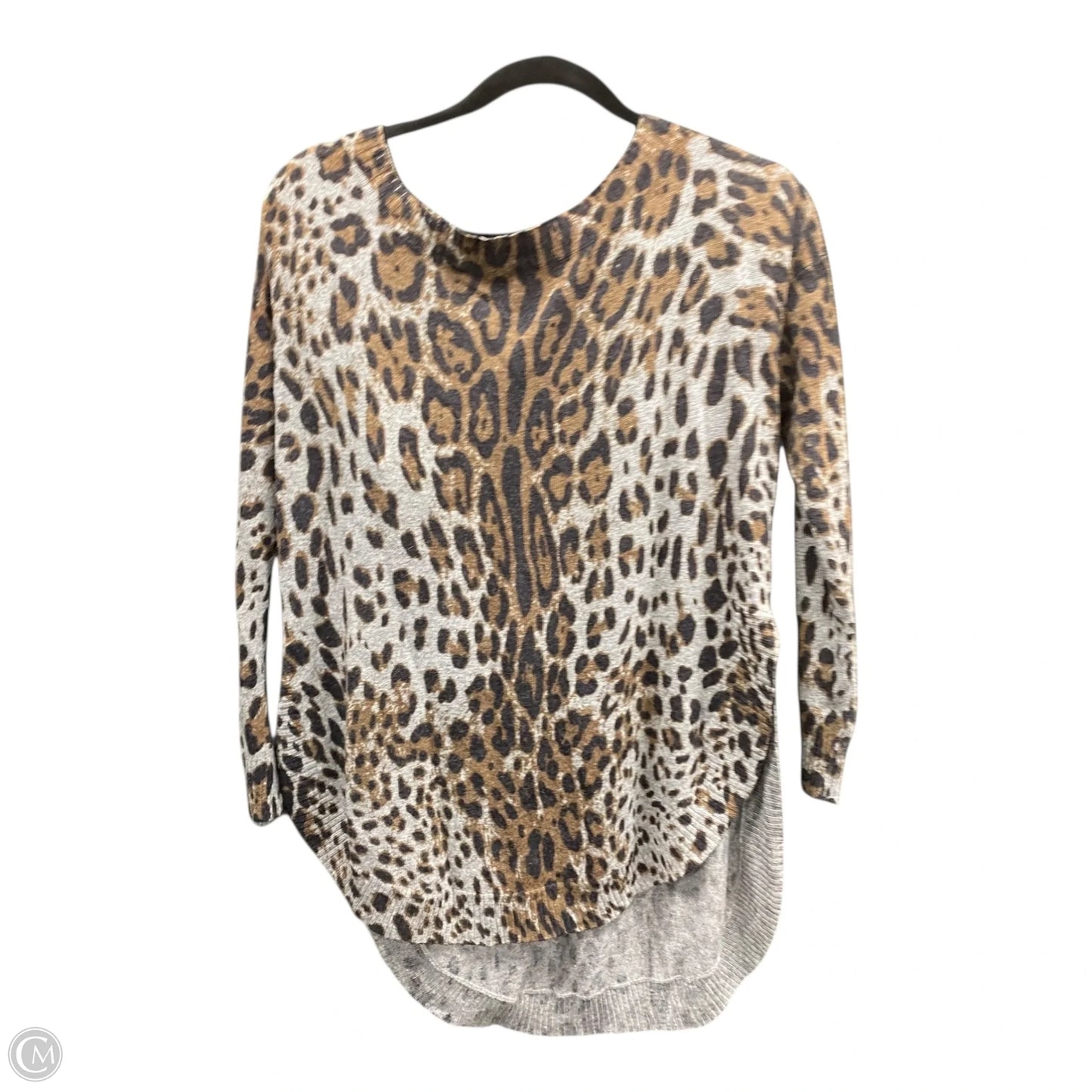 Sweater By Clothes Mentor In Animal Print, Size: S