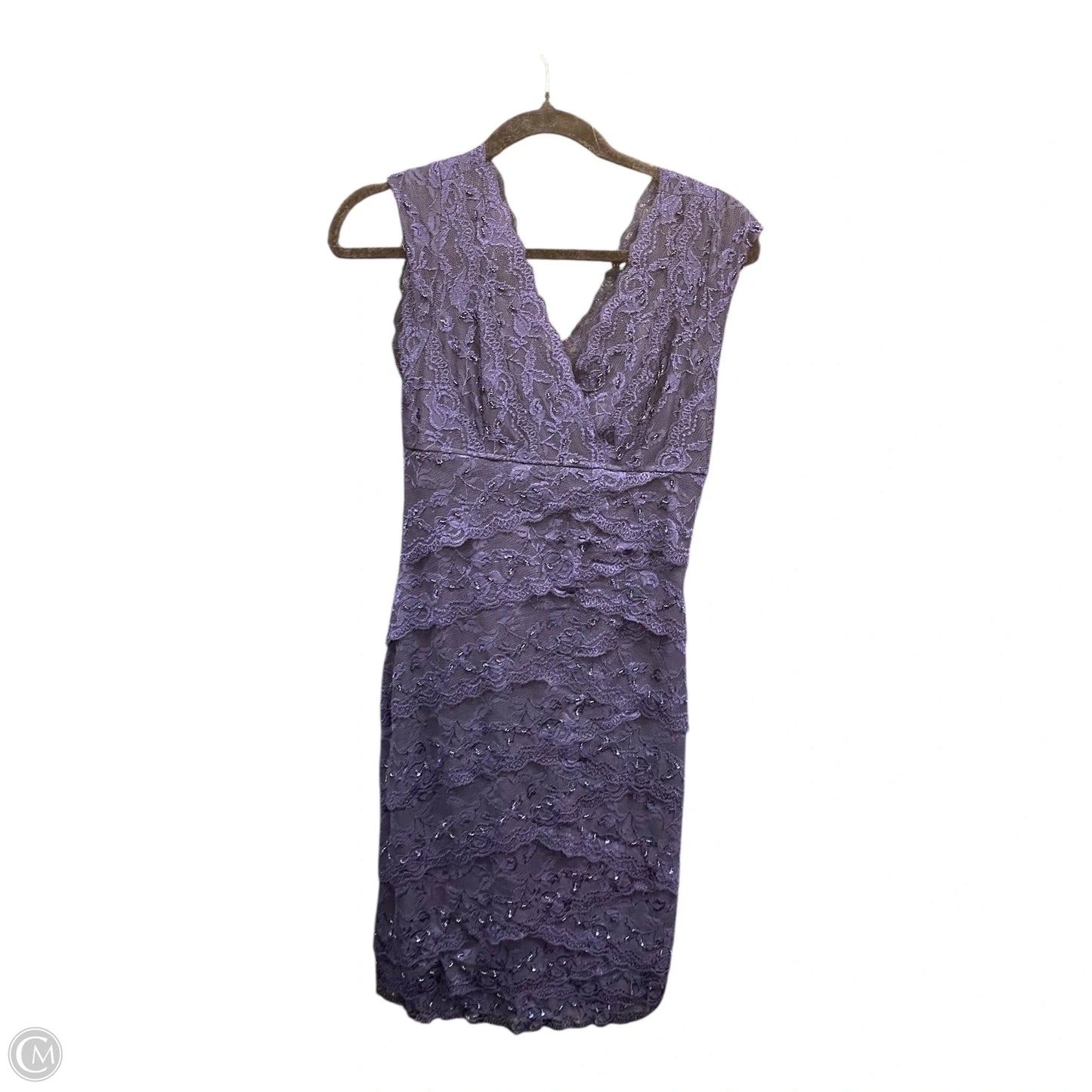 Dress Party Short By Marina In Blue, Size: 4