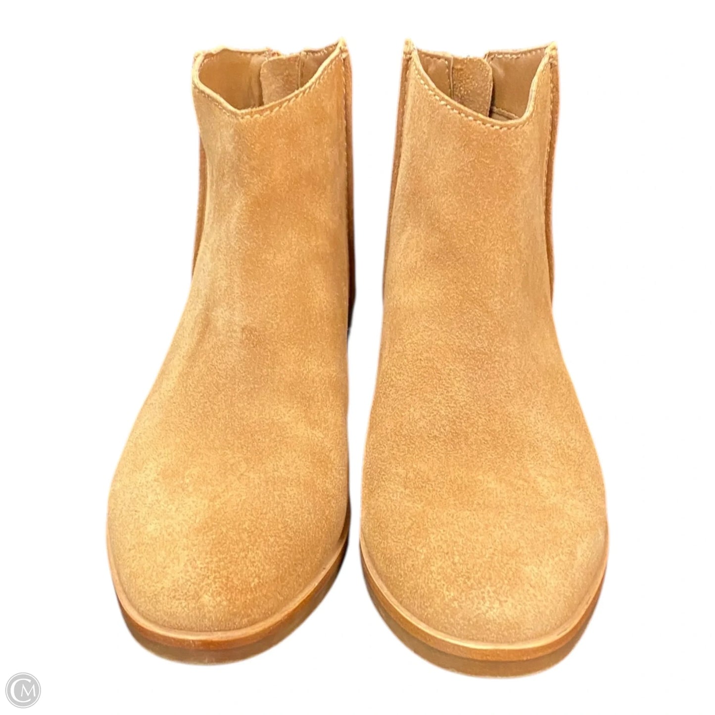 Boots Ankle Heels By Dolce Vita In Tan, Size: 7.5