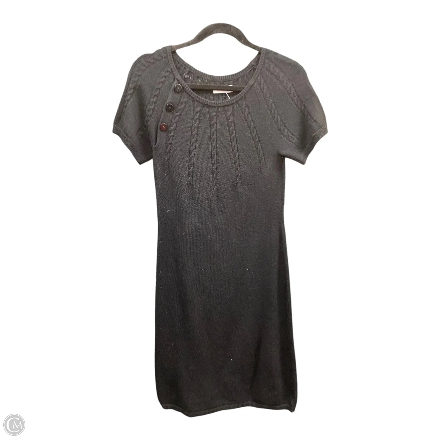 Dress Sweater By Calvin Klein In Black, Size: S