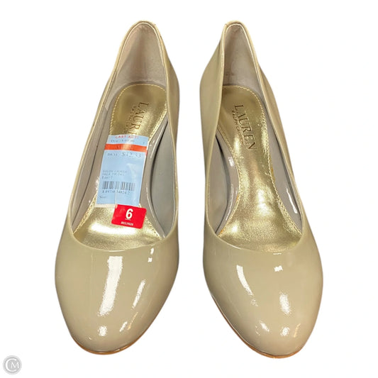 Shoes Heels Block By Lauren By Ralph Lauren In Taupe, Size: 6