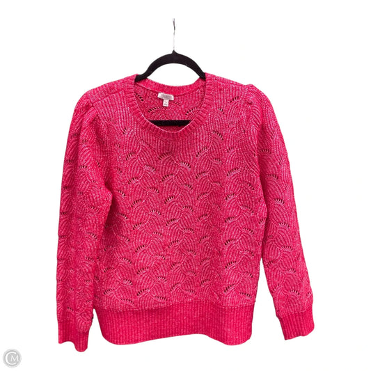 Sweater By Talbots In Pink, Size: Lp