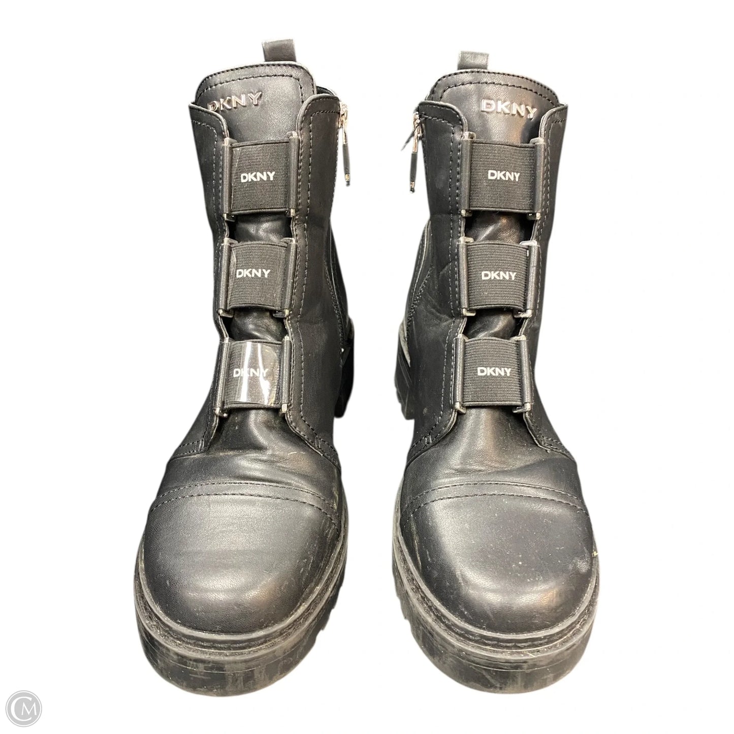 Boots Combat By Dkny In Black, Size: 11