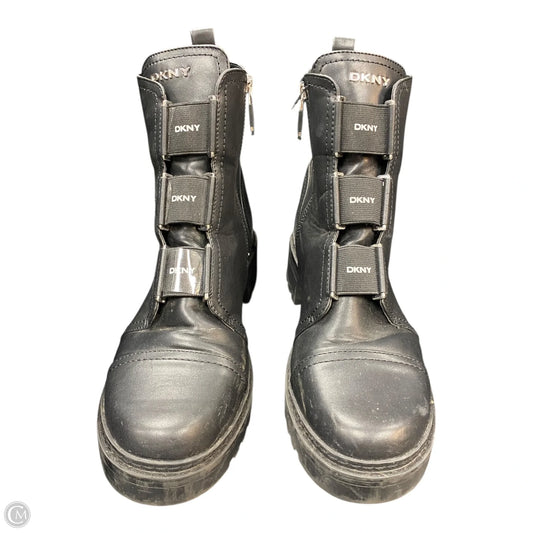 Boots Combat By Dkny In Black, Size: 11