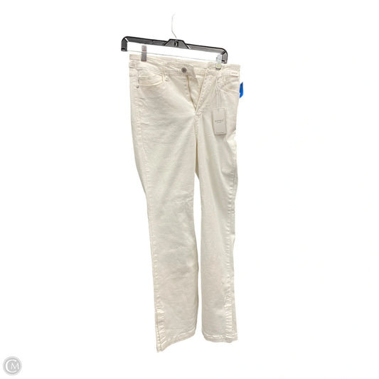 Jeans Boot Cut By Judy Blue In Cream, Size: 4