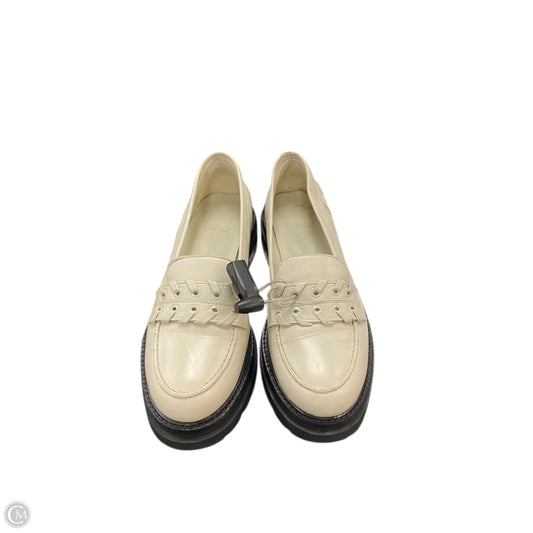 Shoes Heels Block By Ted Baker In Cream, Size: 7.5