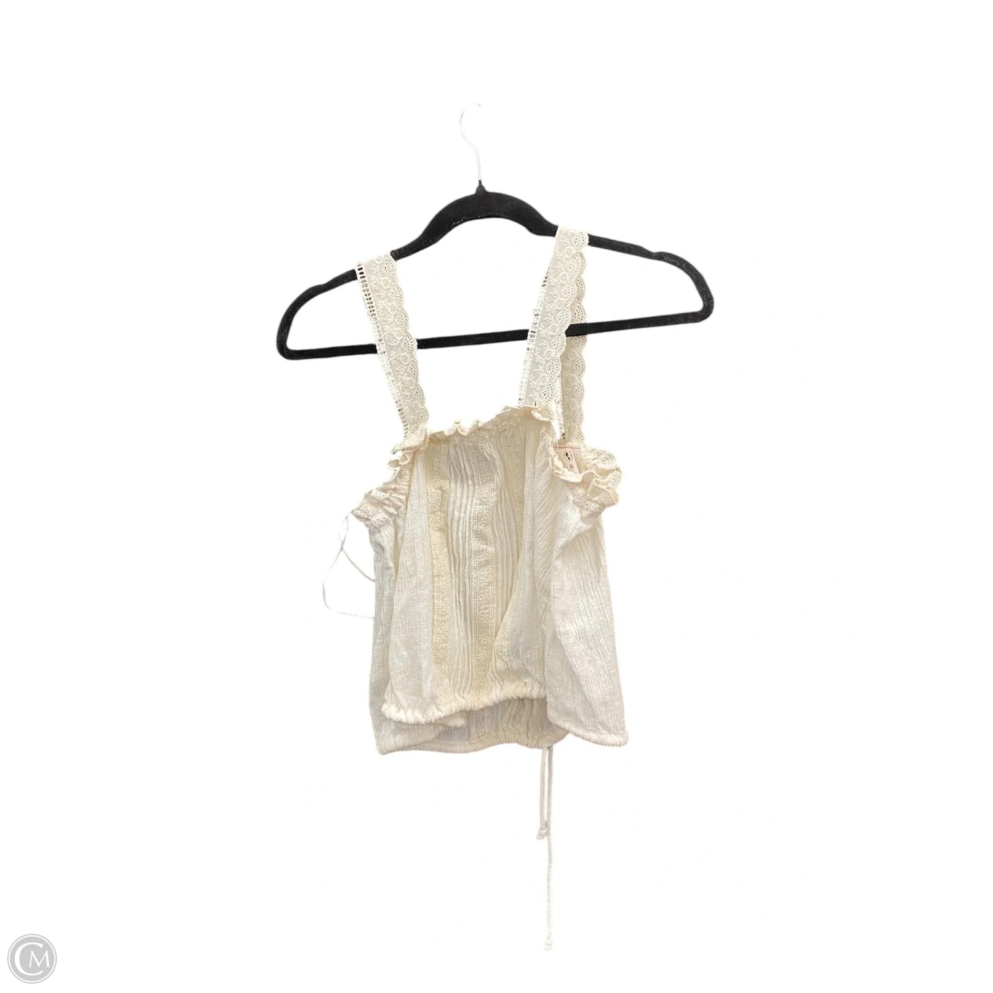 Top Sleeveless By Free People In Cream, Size: Xs