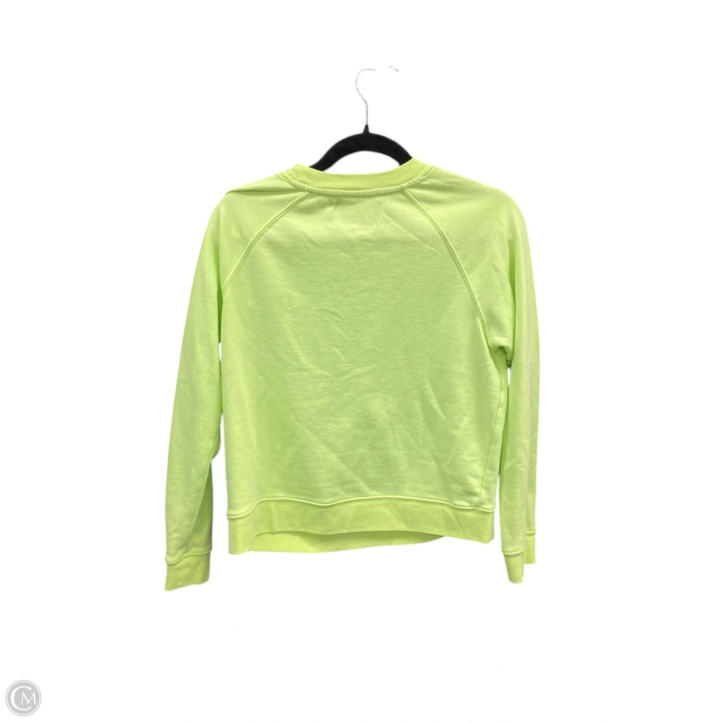 Sweatshirt Crewneck By Calvin Klein In Green, Size: M
