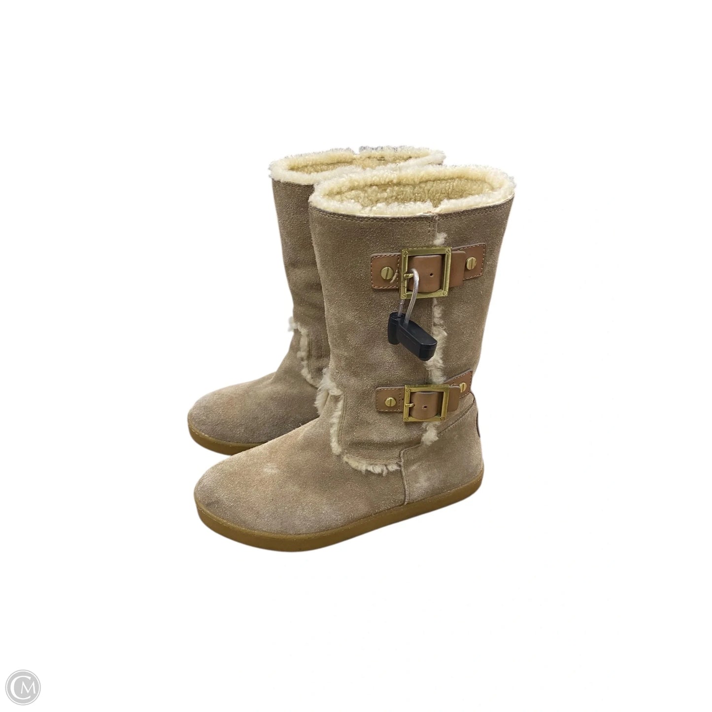 Boots Designer By Tory Burch In Tan, Size: 8