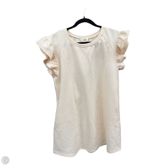 Dress Casual Short By Umgee In Cream, Size: S