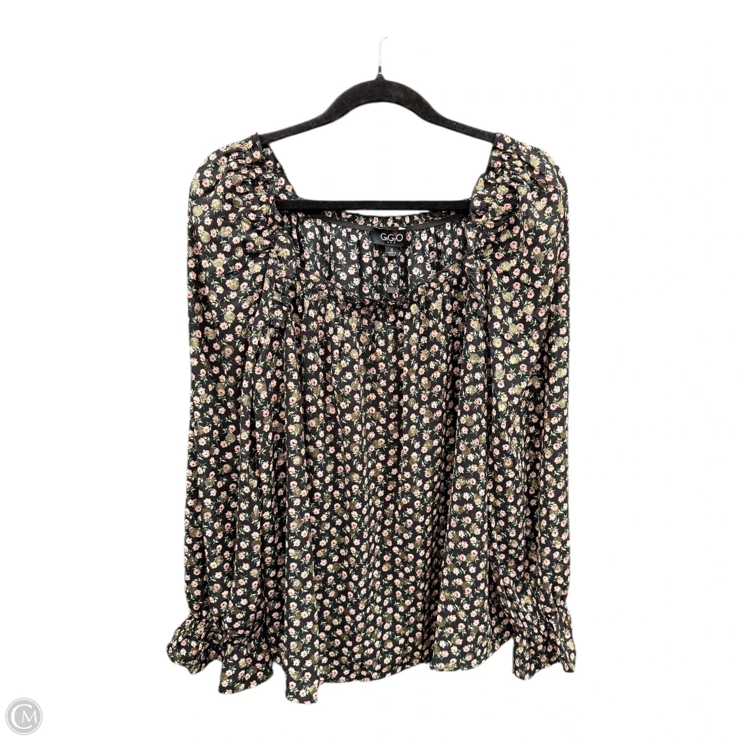 Blouse 3/4 Sleeve By Gigio In Floral Print, Size: S