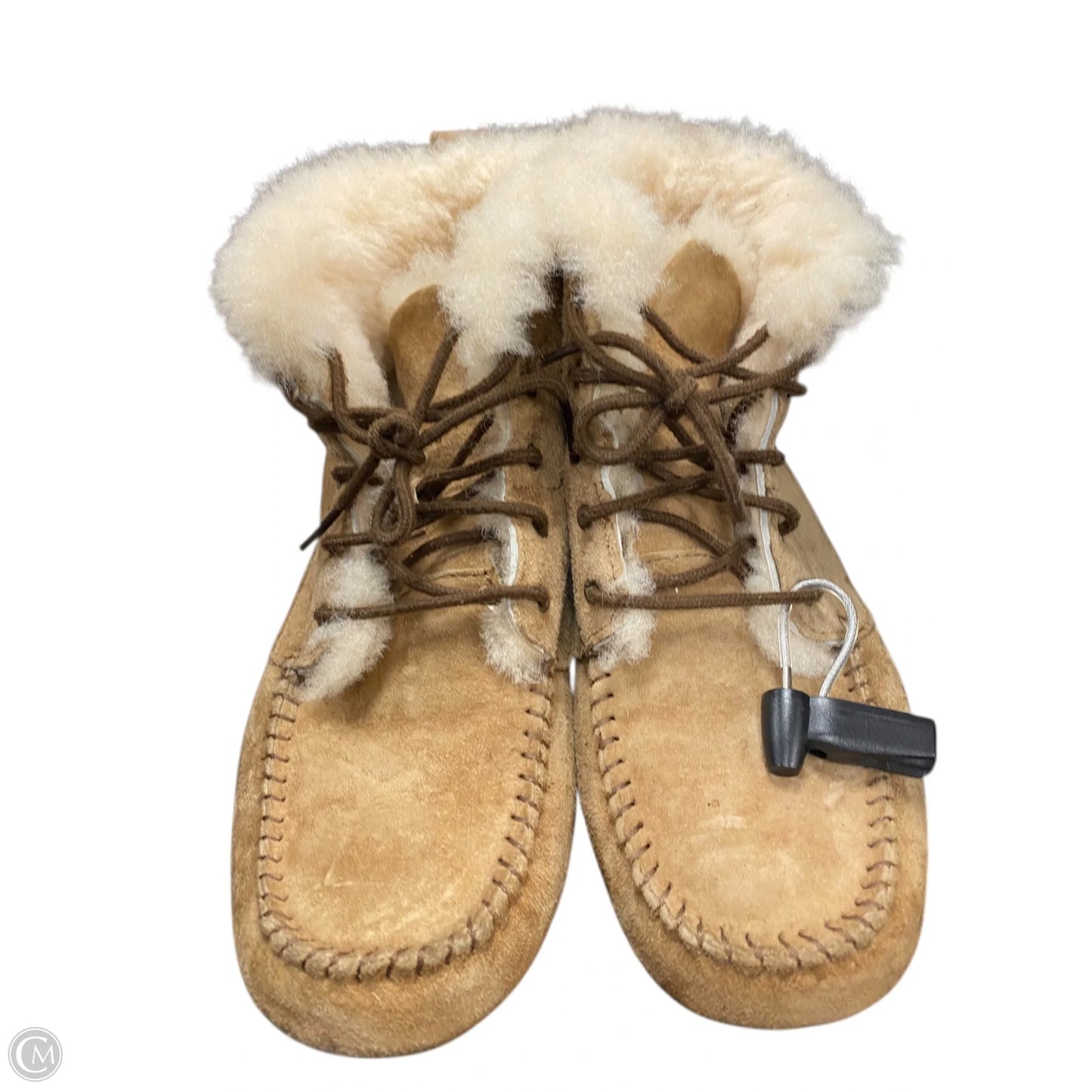 Boots Designer By Ugg In Tan, Size: 6