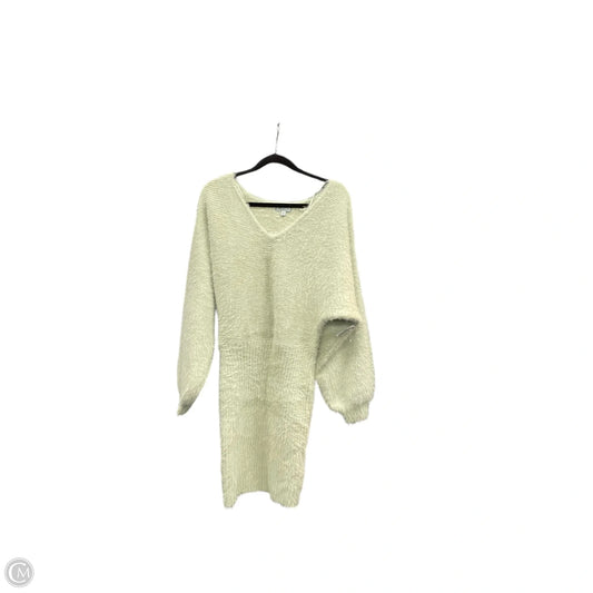 Dress Sweater By Guess In Green, Size: M