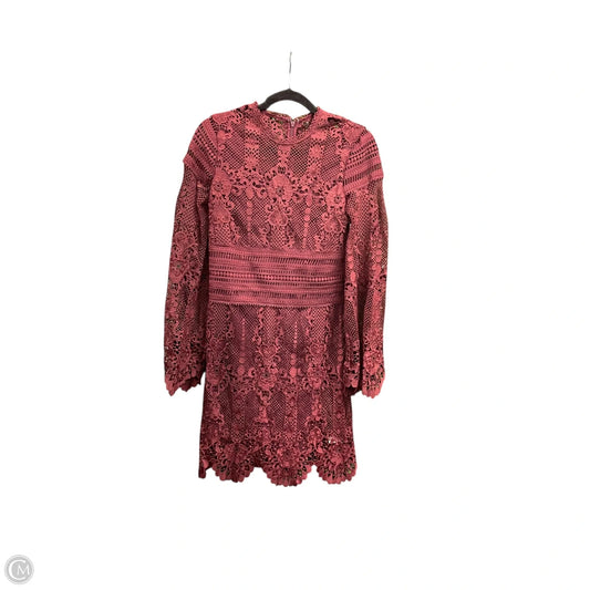 Dress Party Short By Laundry In Maroon, Size: 2