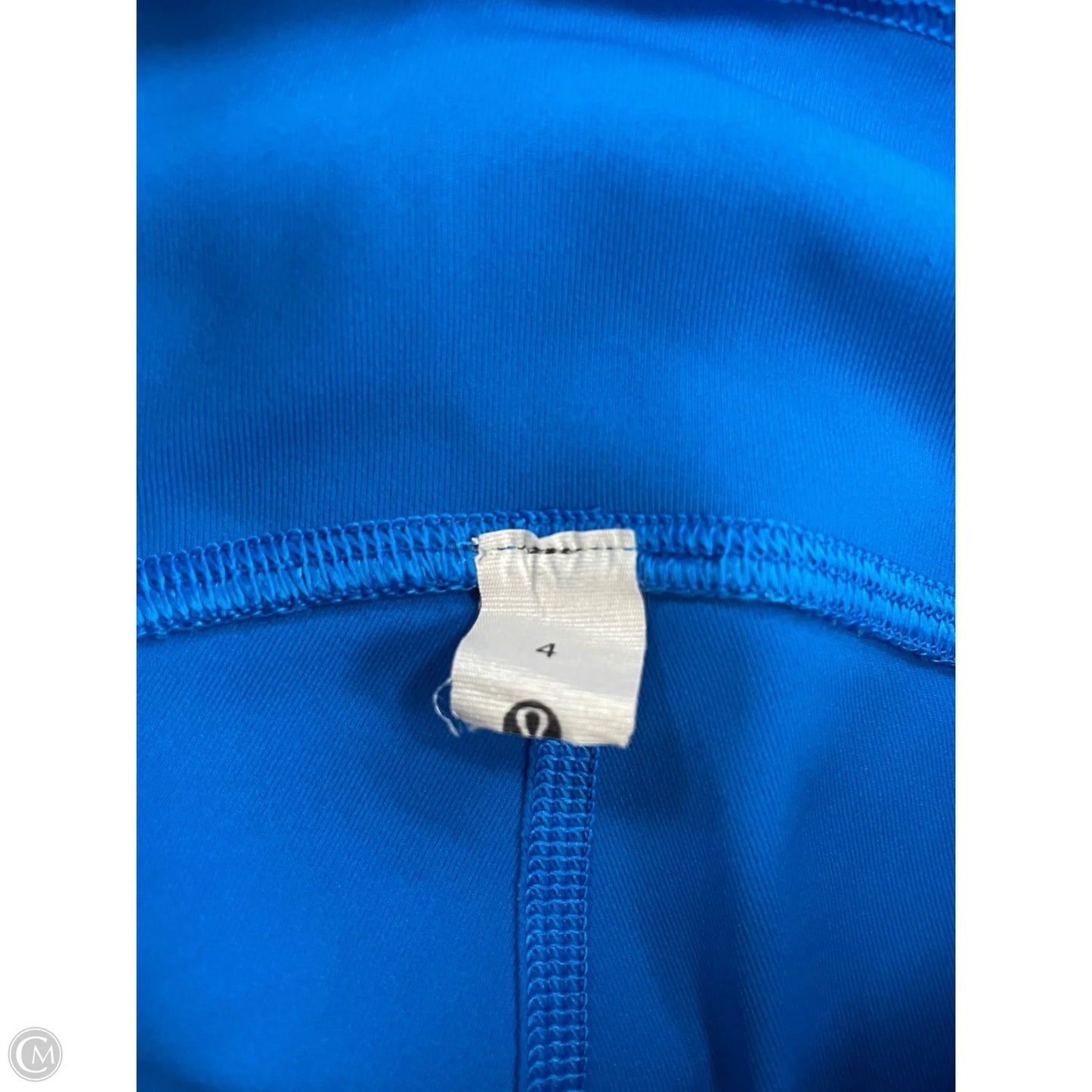 Athletic Leggings By Lululemon In Blue, Size: 4